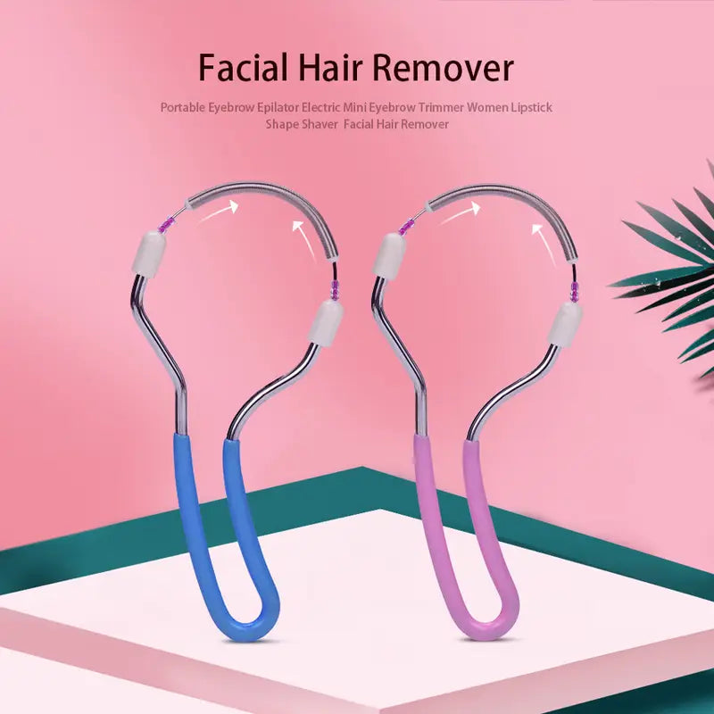 painless spring tweezers for facial hair remover.