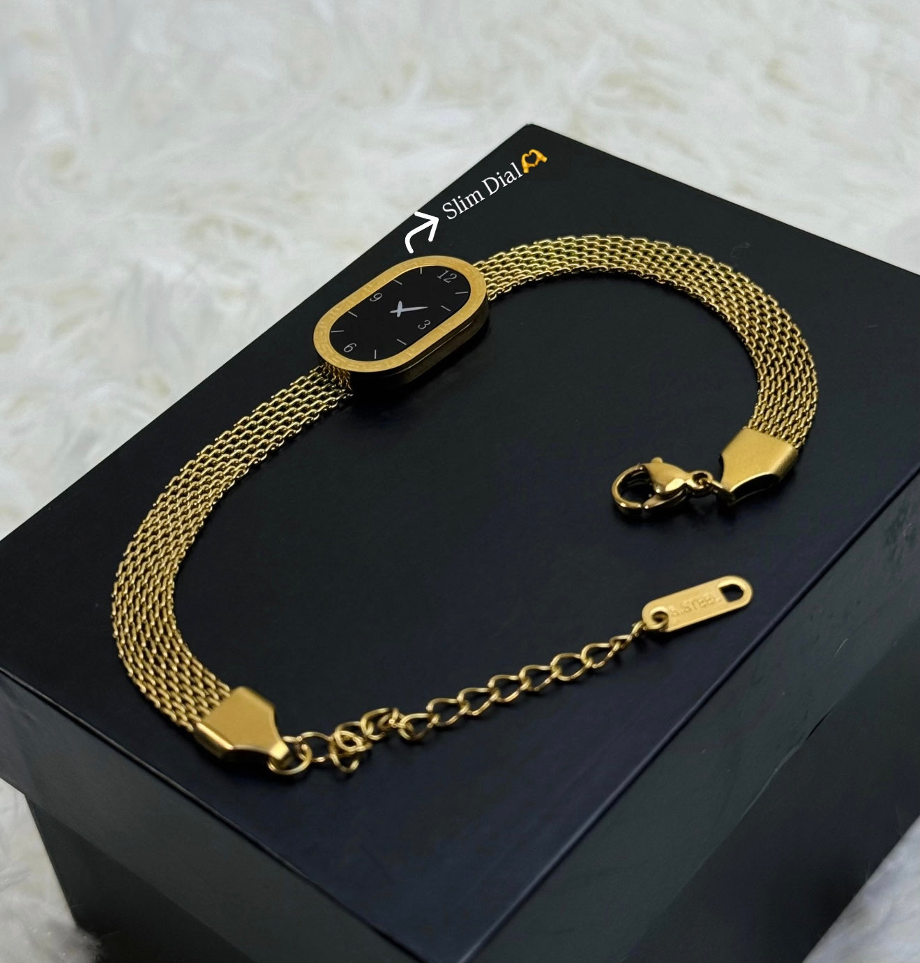 Classy Watch Bracelet Stack💯 Waterproof Tarnish Free Hypoallergenic 18k Gold Plated