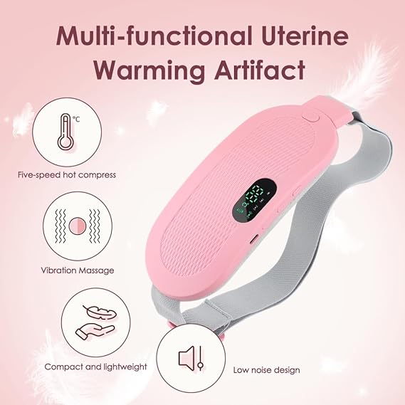 Heating Pad for Period Cramps – Heat Massage & Vibration Therapy (original)