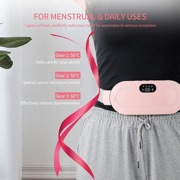 Heating Pad for Period Cramps – Heat Massage & Vibration Therapy (original)