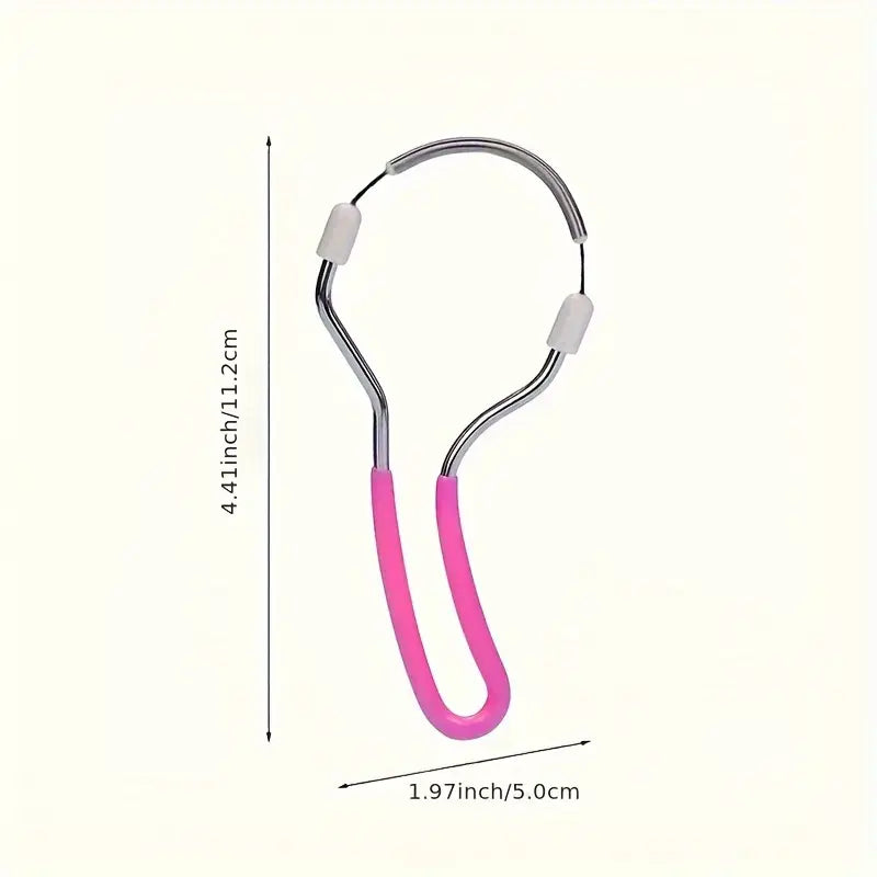 painless spring tweezers for facial hair remover.