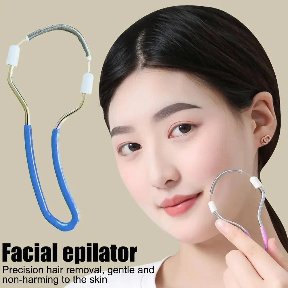 painless spring tweezers for facial hair remover.